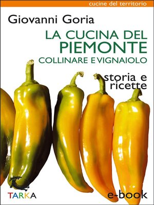 cover image of La cucina del Piemonte collinare e vignaiolo